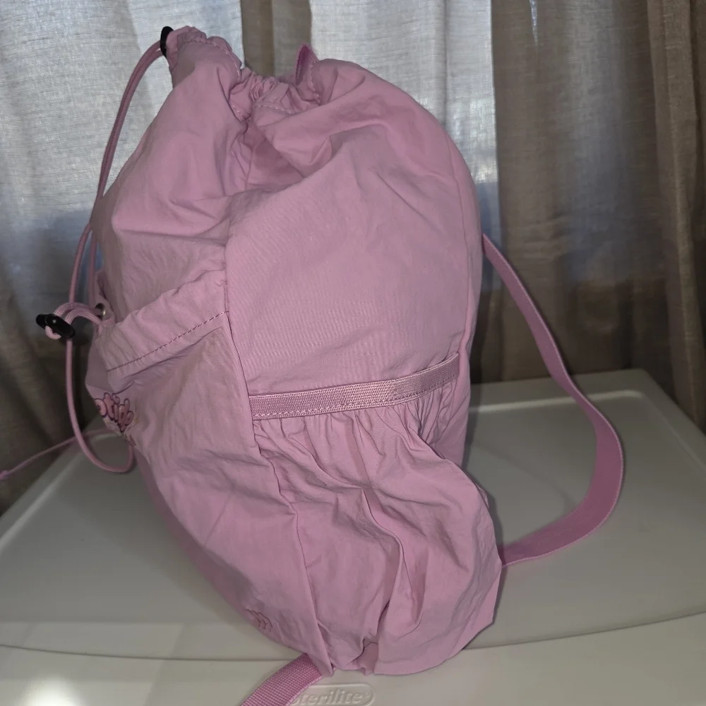Pink all in motion Peptide Princess sling gym Backpack